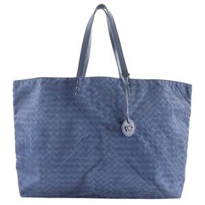 BOTTEGAVENETA Intrusion Tote Bag Navy blue Nylon unisex